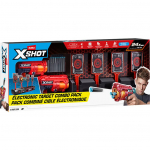 ZURU XSHOT Interactive Target & Fury 4 2-Pack Dart Blaster