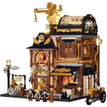 Lumibrick's steampunk mechanical workshop