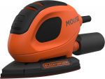 BLACK & DECKER Triangular sander BEW230BC-QS | 55 W
