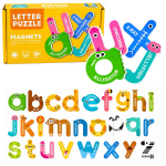M&auml;nguala | PC | Konsoolid | Tarvikud // Harivad m&auml;nguasjad | Interaktiivsed | Loomingulised | Kunstilised // Puzzle Magnetyczne Literki Edukacyjne Magnesy Na Lod&oacute;wkę Tablice 26 el.