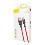 Baseus Type-C Cafule kaabel 3A, 1m, Red + Red (CATKLF-B09)