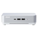 Arvuti Asus ASUS NUC 14 Pro+ RNUC14RVSU900000I - Barebone - Mini-arvuti - 1 x Core Ultra 9 185H / 2.3 GHz - RAM 0 GB - Intel Arc graafika - 1GbE, 2.5GbE, Wi-Fi 6E, Bluetooth 5.3 - WLAN: 802.11a/b/g/n/ac/ax (Wi-Fi 6E), Bluetooth 5.3 - Silver