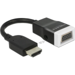 DELOCK HDMI-adapter A -> D-Sub15 pistik/kaabel kruvideta +heli +kaabel