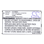 1400 mAh for Garmin 101056708,IA1XB12H2,010-10567-08