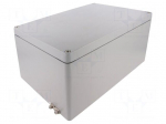 Enclosure: multipurpose | X: 230mm | Y: 330mm | Z: 180mm | ATEX | grey