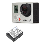 950 mAh for Giroptic edges closer to 360,edges closer to 360&deg; action cam