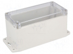 Enclosure: multipurpose | X: 80mm | Y: 160mm | Z: 85mm | polycarbonate