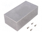 Enclosure: multipurpose | X: 82mm | Y: 153mm | Z: 50mm | 1590W | aluminium