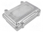 Enclosure: multipurpose | X: 100mm | Y: 150mm | Z: 50mm | aluminium | IP67
