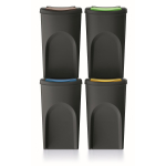 T&ouml;&ouml;riistad ja m&otilde;&otilde;teseadmed // Uued tooted t&ouml;&ouml;riistade, tarvikute kategoorias // Kosz na śmieci Keden SORTI BOX 4x35L - czarny recykling