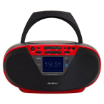 Another product Aiwa  AIWA boombox sistema ar bluetooth un TFT-LCD displeju  sarkans