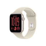 Nutikell Apple Watch SE 3 GPS 44mm Starlight alumiiniumkorpus liivakarva spordirihmaga - M/L
