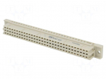 Socket | DIN 41612 | type C | female | PIN: 64 | a+c | THT | straight | 3A