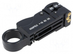 Stripping tool | Wire: coaxial | Length: 105mm