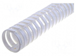 Wiring duct | Colour: white | Mat: polypropylene | UL94V-0 | L: 0.5m