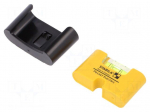 Level | for electricians | L: 67mm | with holder