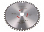 Circular saw | &Oslash;: 254mm | &Oslash;hole: 30mm | W: 2.4mm | Teeth: 48 | Mat: HW/CT