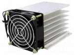 Heatsink: extruded | for 3 phase relays | aluminium
