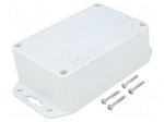 Enclosure: multipurpose | X: 80mm | Y: 120mm | Z: 45mm | ZP | ABS | gasket