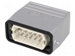 Connector: rectangular | plug | male | EPIC KIT | PIN: 10 | 10+PE | M20