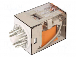 Relay: electromagnetic | 3PDT | Ucoil: 110VAC | 10A/250VAC | 10A/30VDC