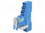 Relay: interface | DPDT | Ucoil: 24VDC | 8A | 8A/250VAC | 8A/30VDC | 350VA