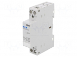 Contactor: 2-pole installation | NC x2 | 24VAC | 20A | DIN | CR20