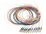 Optic fiber pigtail | OM4 | LC/UPC | 2m | LSZH | Connector colour: blue