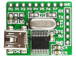 Expansion board | USB B | Features: MCP2200 | Interface: UART,USB