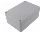 Enclosure: multipurpose | X: 140mm | Y: 200mm | Z: 90mm | ALUEIN-RJ | grey