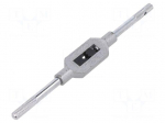 Tap wrench | Grip capac: 1/16"-3/8",G 1/8",M1-M10 | L: 176mm