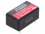 Converter: DC/DC | 12W | Uin: 18&divide;36VDC | Uout: 15VDC | Iout: 800mA | DIP16