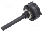Switch: rotary | Pos: 2 | SPDT | 2.5A/125VAC | 0.35A/125VDC | 90&deg; | L: 42mm