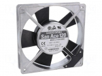 Fan: AC | axial | 120x120x25mm | 66m3/h | 24dBA | ball | 1400rpm | 100VAC