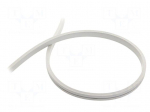 NEON LED tape | white cold | LED/m: 120 | 6mm | IP65 | 8W/m | CRImin: 80