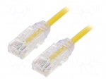 Patch cord | TX6-28&trade;,U/UTP | Cat: 6 | RJ45 plug,both sides | stranded