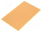 Board: universal | single sided,prototyping | W: 100mm | L: 160mm