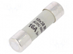 Fuse: fuse | 16A | 1000VDC | gR | cylindrical