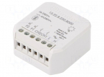 Relay | flush mount | 230VAC | IP20 | YESLY | -10&divide;50&deg;C | 2400Hz | 10m | Ch: 2