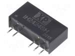 Converter: DC/DC | 2W | Uin: 24VDC | Uout: 24VDC | Uout2: -24VDC | SIP | THT