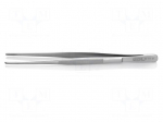 Tweezers | 200mm | Blade tip shape: rounded | universal