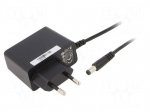 Power supply: switching | mains,plug-in | 15VDC | 1A | 15W | 84.13%