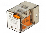 Relay: electromagnetic | DPDT | Ucoil: 110VAC | Icontacts max: 10A