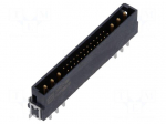 Connector: PCB to PCB | socket | male | PIN: 32(6+26) | angled 90&deg;