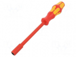 Screwdriver: insulated | 6-angles socket | HEX 3/16"