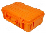 Case | tool case | orange | ABS | 335x236x126.1mm | IP67
