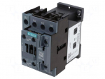 Contactor: 4-pole | NO x4 | Auxiliary contacts: NO + NC | 230VAC