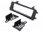 Radio frame | Mitsubishi | 1 DIN | black