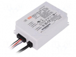 Power supply: switching | LED | 45W | 38&divide;64VDC | 700mA | 90&divide;295VAC | IP67