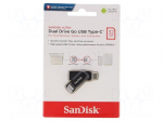 Pendrive | USB 3.1 | 32GB | R: 150MB/s | DUAL DRIVE GO | black